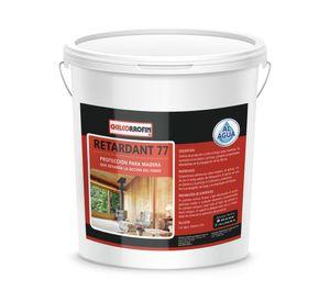 Barniz al agua 1 galón Retardant 77 transparente satín Chilcorrofin