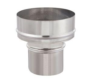 Adaptador 80 mm 5'' acero inoxidable Amesti