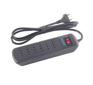 Protector sobrevoltaje P9186 2200w 918 joules 6 entradas termoplástico Philco