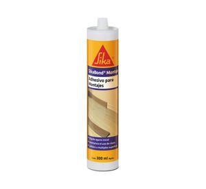 Adhesivo de montaje 300 ml Sikabond blanco Sika