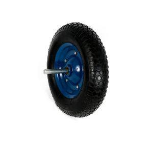 Rueda neumática 4,00x8'' negro/azul Plasmet