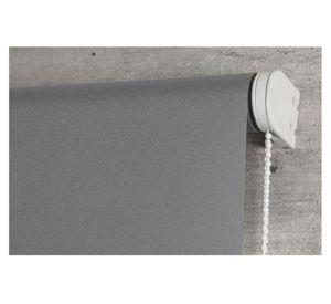 Cortina roller blackout 150x165 cm gris oscuro