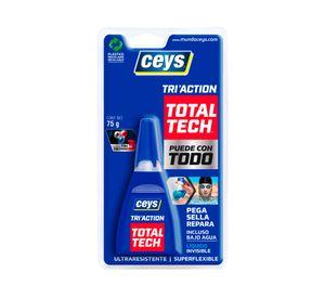 Adhesivo sellador 75 gr Total Tech Triaction transparente Ceys