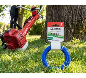 Nylon cortacésped 15 m 1,6 m azul Efco