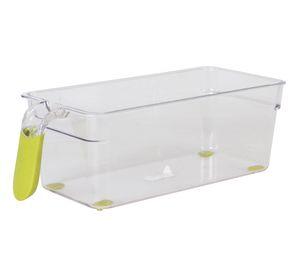 Organizador con mango 9,45x12x28,3 cm acrílico