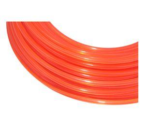 Nylon cortacésped 15 m 2,4 mm naranjo Oregon
