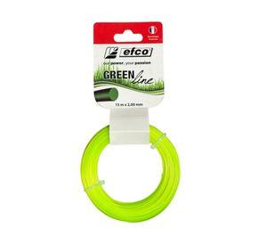 Nylon cortacésped 15 m 2 mm amarillo Efco