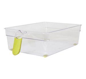 Organizador con mango 8,7x19,9x31,2 cm acrílico