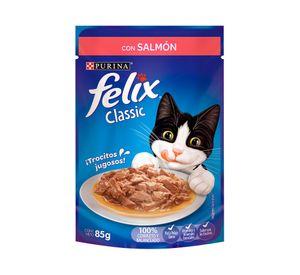 Alimento húmedo gato sabor Salmón 85g