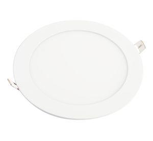 Panel LED empotrado 12W luz fría ByP
