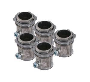 Terminal EMT con tuerca 1/2'' 2,9x2,8x2,7 cm cromado Eltrik