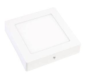 Panel LED sobrepuesto 12W luz fría cuadrado ByP