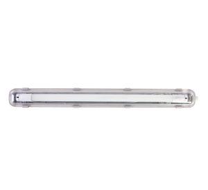 Equipo estanco 1L LED 66cm blanco/gris Drl