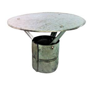 Gorro galvanizado 4,5'' espesor 0,8 mm Aceros de la Rivera