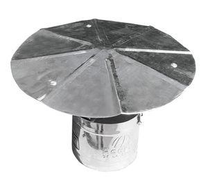 Tapa gorro Chino 4.5" 0.35 mm  gris 24x19x11.4