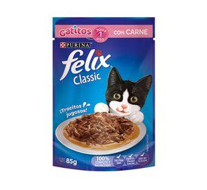 Alimento húmedo gatitos sabor Carne 85 g