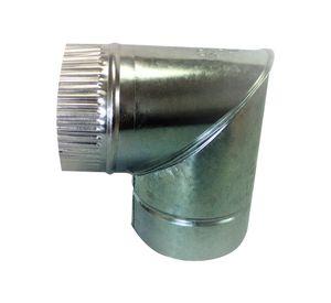 Codo galvanizado 4'' espesor 0,35 mm Aceros de la Rivera