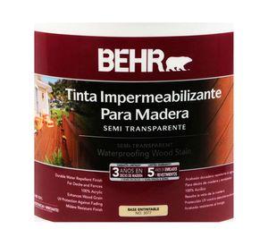 Protector de madera 1 tineta semi transparente Behr