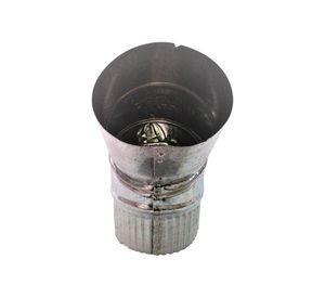 Codo galvanizado 4,5'' espesor 0,35 mm Aceros de la Rivera