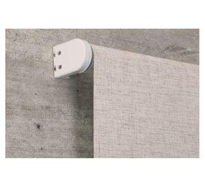 Cortina roller blackout 140x165 cm textura crudo
