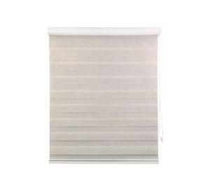 Cortina roller zebra 160x165 cm textura beige