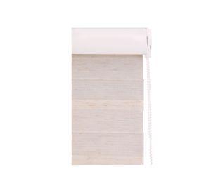 Cortina roller zebra 140x165 cm textura beige