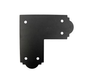 Fleje L 28,5x12,5 cm APL6 negro Simpson