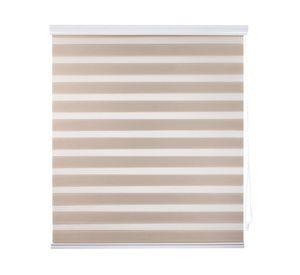 Cortina roller zebra 140x250 cm beige