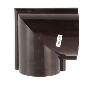 Esquinero 90º PVC café