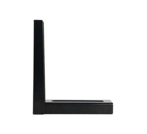 Soporte doble 19,4x22,5 cm negro Ducasse Industrial
