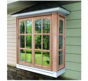 Ventana Madera 34x120 cm Pino oregón