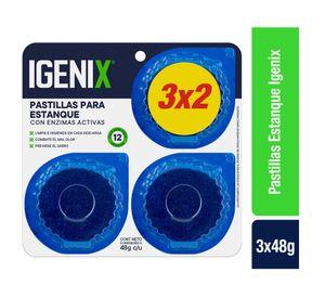 Pastilla estanque 3 unidades Igenix