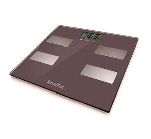 Pesa digital 150 kg Scan chestnut marrón glacé Terraillon