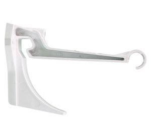 Gancho invisible PVC blanco