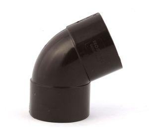Codo 65º H-H PVC café