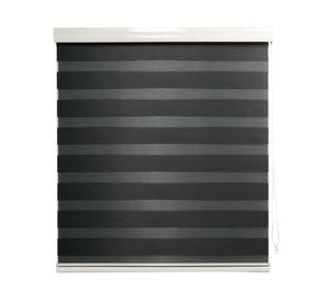 Cortina roller 140x250 cm zebra gris oscuro