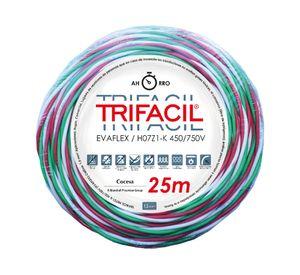 Cable trifácil evaflex 2,5 mm 25 m Cocesa