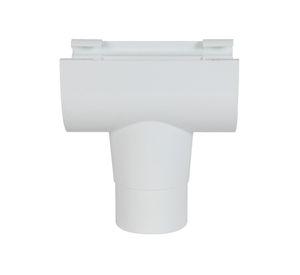 Bajada canaleta PVC blanco