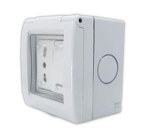 Caja sigma interruptor 9/12 + enchufe 16A Kalop