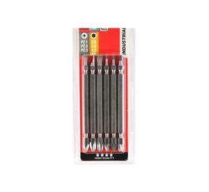 Punta doble 1/4'' 100 mm 6 piezas KWB