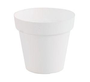 Maceta 25 cm Capri blanco