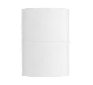 Copla de bajada PVC blanco