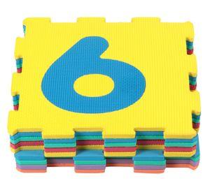 Foam mat 30x30 cm números