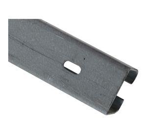 Riel 2 m U-100 galvanizado Ducasse Industrial