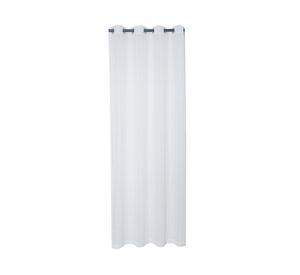 Cortina velo 140x230 cm deshilado blanco