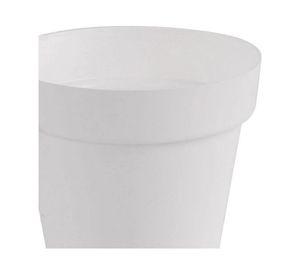 Macetero 14 cm Capri blanco Outzen