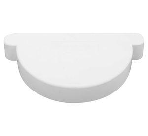 Tapa canaleta PVC blanco