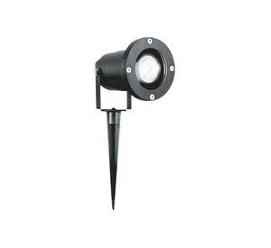Estaca 1L GU10 negro ByP