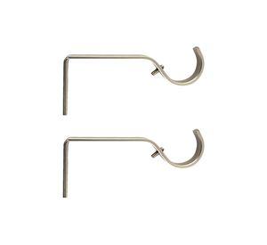 Barra extensible 120/210 cm esfera nickel satinado