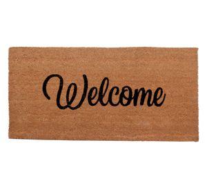 Limpiapiés coco 60x120 cm Welcome clásico Cotidiana